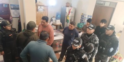 FOTO: COB. Mario Argollo es el dirigente que impulsa las protestas contra el Decreto Supremo 5503